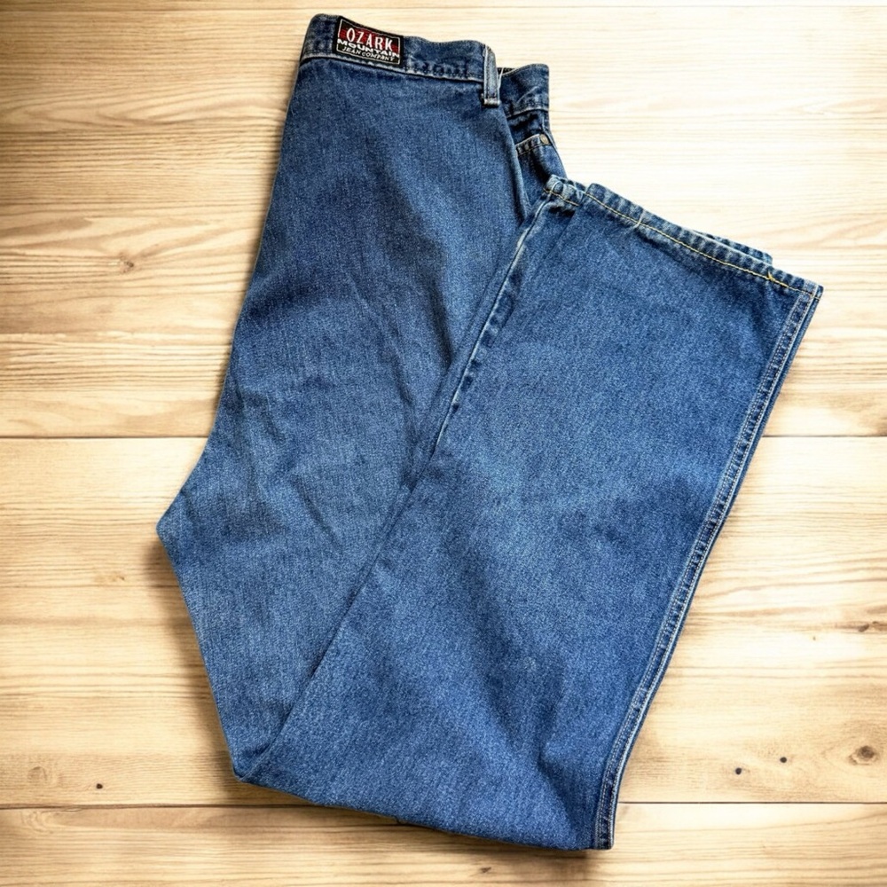 Vintage Ozark Mountain Bareback High Waisted Jeans Women’s 13/14 32” Length USA